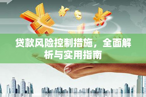 澧县贷款风险控制措施，全面解析与实用指南