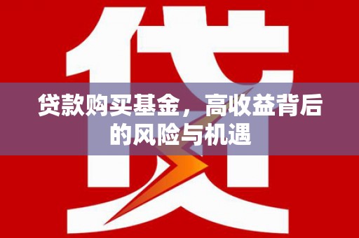 西林贷款购买基金，高收益背后的风险与机遇
