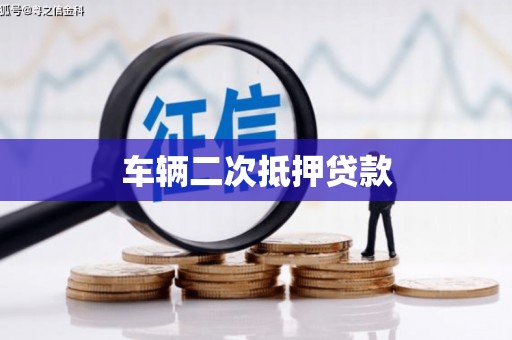泾河车辆二次抵押贷款