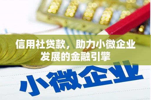 临潭信用社贷款，助力小微企业发展的金融引擎