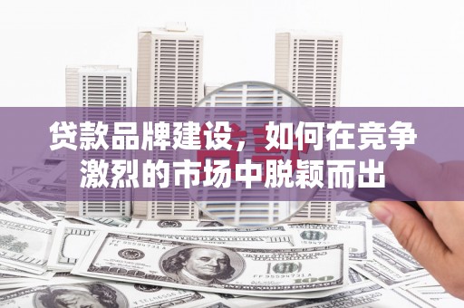 南宫贷款品牌建设，如何在竞争激烈的市场中脱颖而出