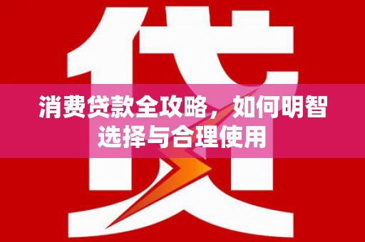 乌日消费贷款全攻略，如何明智选择与合理使用