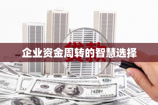 凤台企业资金周转的智慧选择
