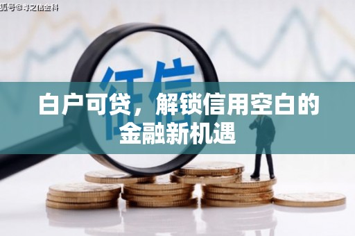 芎林白户可贷，解锁信用空白的金融新机遇