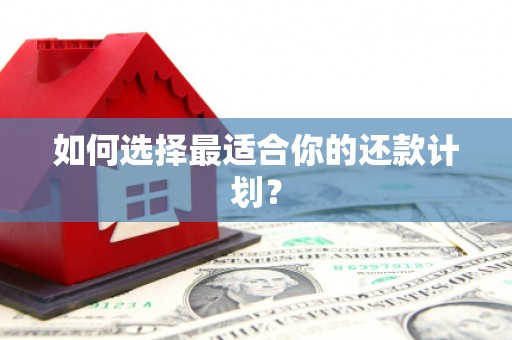 凤台如何选择最适合你的还款计划？