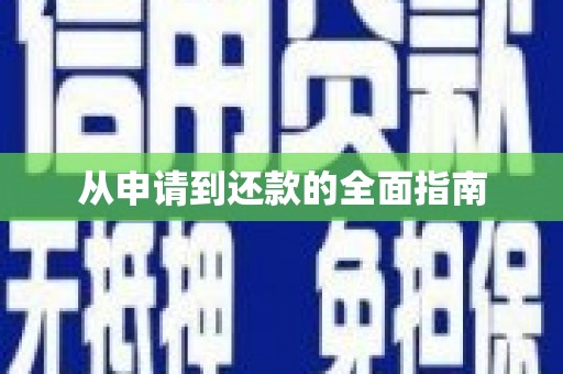 湛河从申请到还款的全面指南
