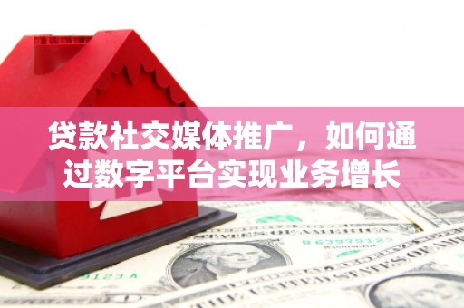 武陵源贷款社交媒体推广，如何通过数字平台实现业务增长