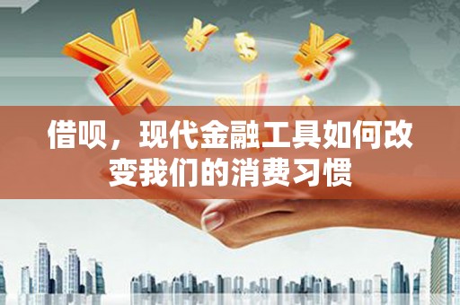 河南借呗，现代金融工具如何改变我们的消费习惯