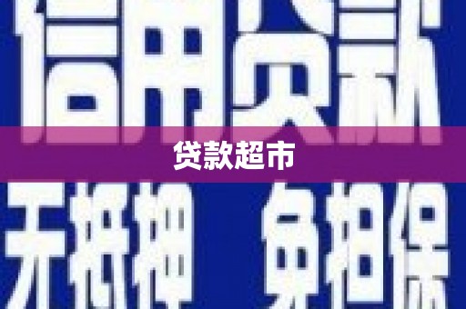 谢家集贷款超市