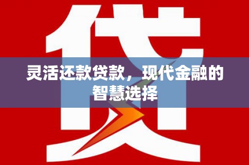 石屏灵活还款贷款，现代金融的智慧选择