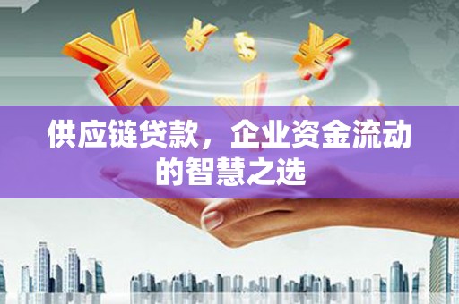 霍州供应链贷款，企业资金流动的智慧之选
