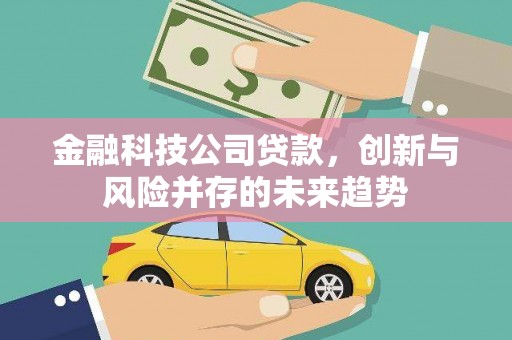 札达金融科技公司贷款，创新与风险并存的未来趋势