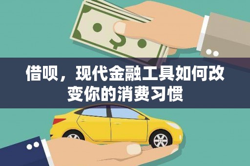 南票借呗，现代金融工具如何改变你的消费习惯