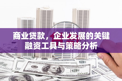 麟洛商业贷款，企业发展的关键融资工具与策略分析