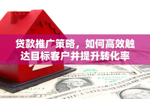 南山贷款推广策略，如何高效触达目标客户并提升转化率