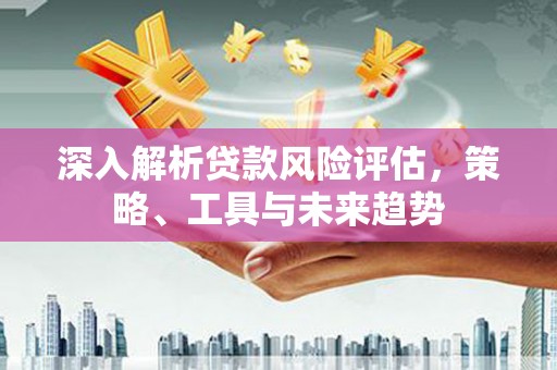 中原深入解析贷款风险评估，策略、工具与未来趋势