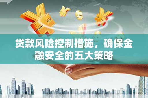 荣昌贷款风险控制措施，确保金融安全的五大策略