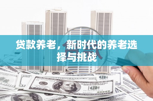 东台贷款养老，新时代的养老选择与挑战