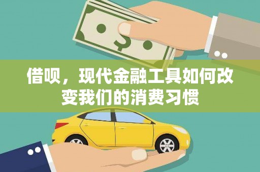 武陵源借呗，现代金融工具如何改变我们的消费习惯