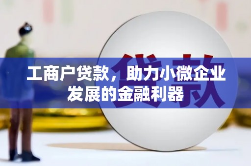 武陵源工商户贷款，助力小微企业发展的金融利器