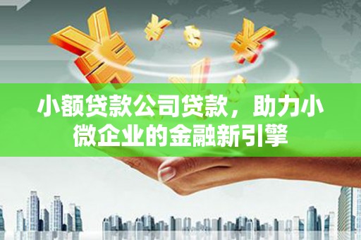 凤翔小额贷款公司贷款，助力小微企业的金融新引擎