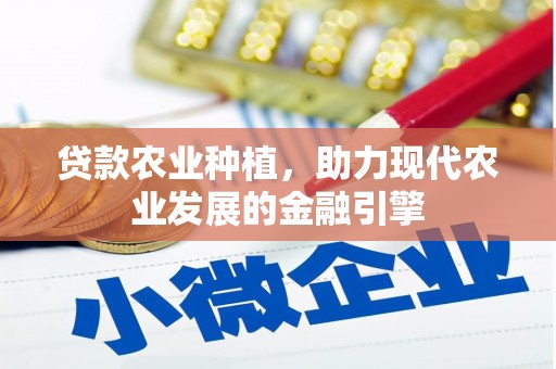 大寮贷款农业种植，助力现代农业发展的金融引擎