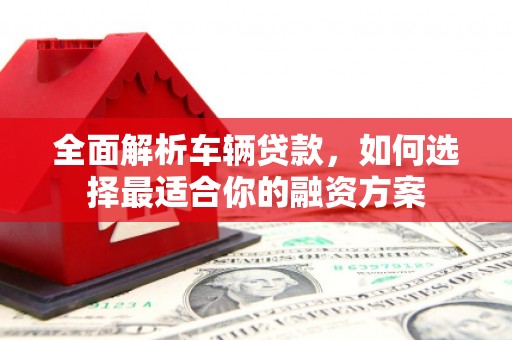 怀集全面解析车辆贷款，如何选择最适合你的融资方案