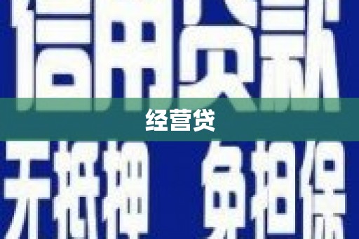 中埔经营贷