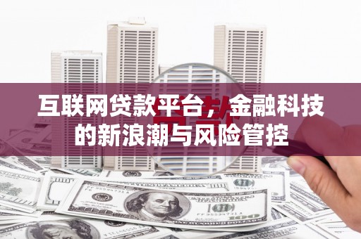 申扎互联网贷款平台，金融科技的新浪潮与风险管控