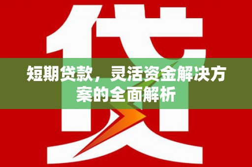 汨罗短期贷款，灵活资金解决方案的全面解析