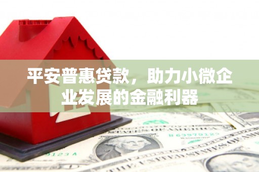 山丹平安普惠贷款，助力小微企业发展的金融利器