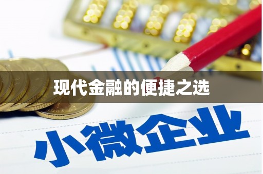 大武现代金融的便捷之选