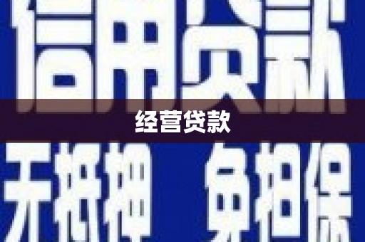 拉萨经营贷款